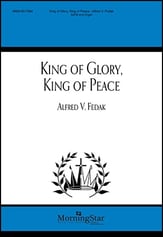 King of Glory, King of Peace SATB choral sheet music cover